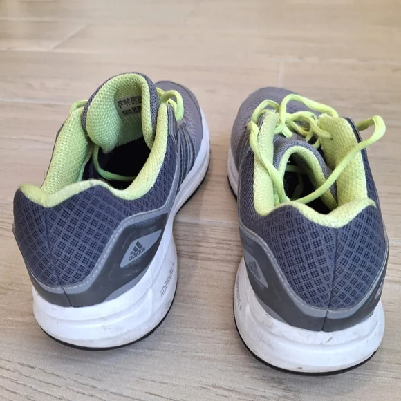 Adidas women's grey and lime running shoes - size 9 - Picture 5 of 9